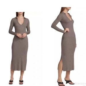 LNA Clothing. Niamh Midi dress. NWT
